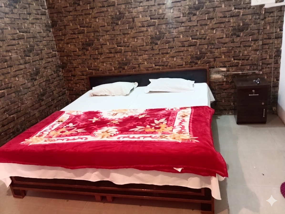 AC room on 2nd floor (representative photo for Room 1) Samriddhi Hall Varanasi
